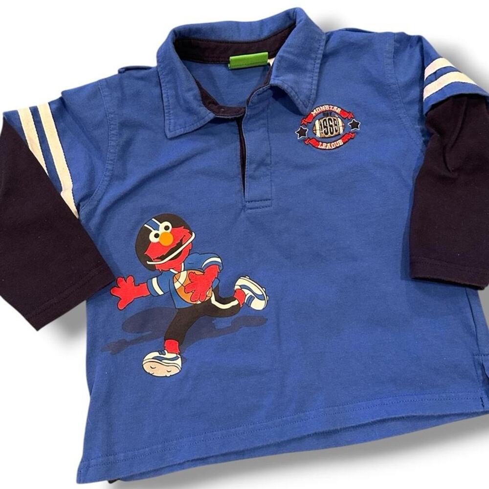 Vintage sesame street Elmo Long Sleeve 4T